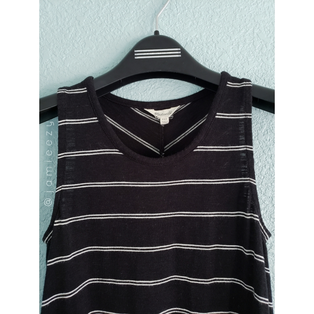 Madewell | "Highpoint" Striped Tank Dress - Picture 3 of 8